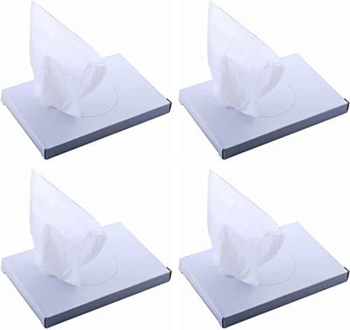Universal Feminine Disposal Bags for Menstrual Care Products 4 Pack -30ct Refill Box- for Disposal of Tampons, Pads, Hygiene Products