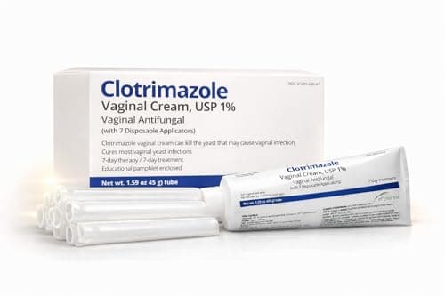 Clotrimazole Vaginal USP 1% Cream - 45 Gm