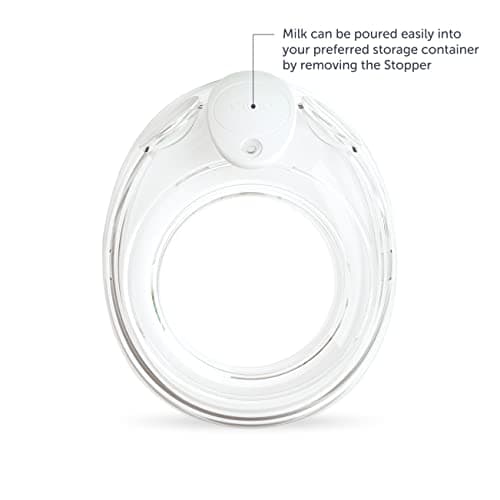 Elvie Stride 5 oz Breast Pump Cups - Dishwasher Safe, Food Grade Silicone, BPA Free - Accessories for Breastmilk Storage & Pumps - 2 Pack