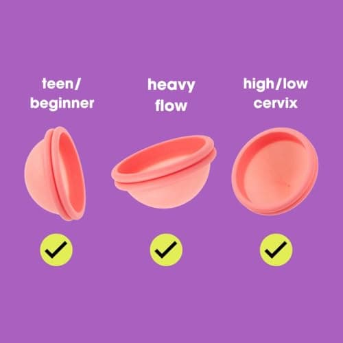 nixit Menstrual Disc | Ultra-Soft Medical-Grade Silicone | Reusable | Holds 2X Period Cup or 6 Tampons | 12-Hour Protection | Light & Heavy Flow | Menstrual Cup, Pad & Tampon Alternative