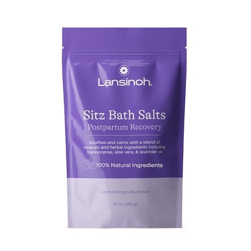 Lansinoh Sitz Bath Salts Recensione 2025 — Sali da Bagno Post Parto