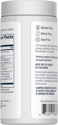 Renew Life Probiotics for Women, 25 Billion CFU Guaranteed, Probiotic Supplement for Digestive, Vaginal & Immune Health, Shelf Stable, Soy, Dairy & Gluten Free, 30 Capsules