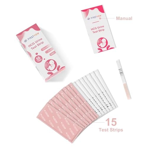 Pregnancy Test Kit, 5-Minute Results, Discreet and Convenient for Home use. (15 Pack)