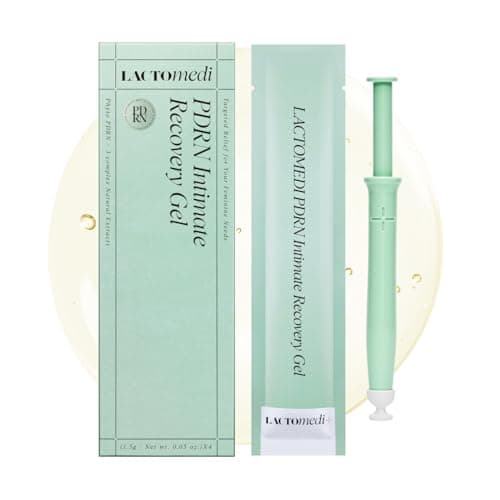 LACTOMEDI PDRN Intimate Recovery Gel (4 pcs) – Vegan Phyto-PDRN Vaginal Moisturizing Gel for Elasticity & Firm-Feel Support, Hydrating Intimate Care, pH Balanced