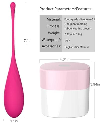 6PCS Advanced Kegel Training Set, Kegel Exercises Weight Control, Integrated Design, Food Grade Silicone: Kegel Exercise System, Pelvic Floor Exercises