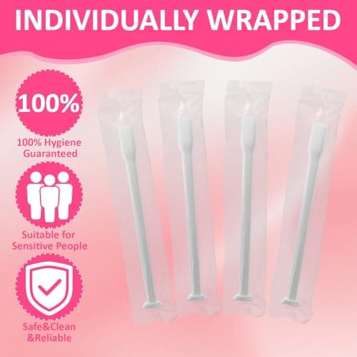 yanzhiyue Disposable Vaginal Suppository Applicator for Women, Individually Wrapped Suitable for Most Boric Acid Suppositories, Tablets and Size 00 Capsules(20 Packs)
