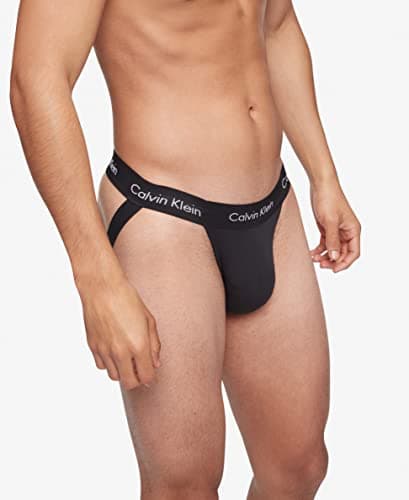 Calvin Klein Cotton Stretch 3-Pack Jock Strap