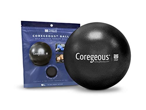 Tune Up Fitness – Coregeous Ball | Psoas Release Tool, Abdominal, Belly & Lower Back Release | Core Ball, Exercise Ball for Low Back, Stress & Digestive Relief, Improved Breathing & Sleep (Graphite)