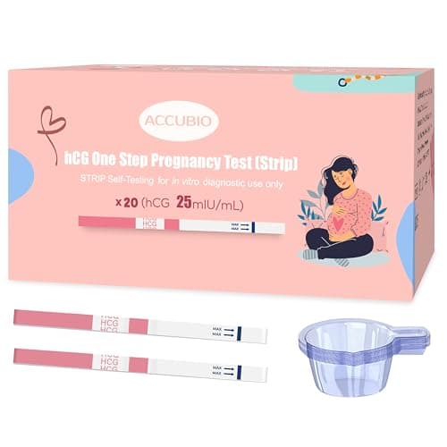 ACCUBIO Test Gravidanza hCG 25mIU/mL - Recensione Onesta 2024