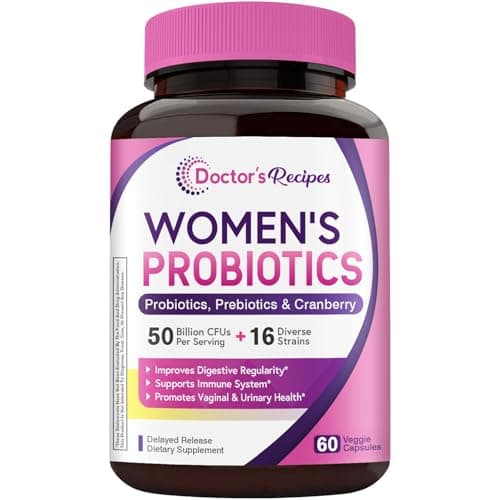 Doctor's Recipes Women's Probiotic Review: 50 Billion CFU & 16 Strains Tested