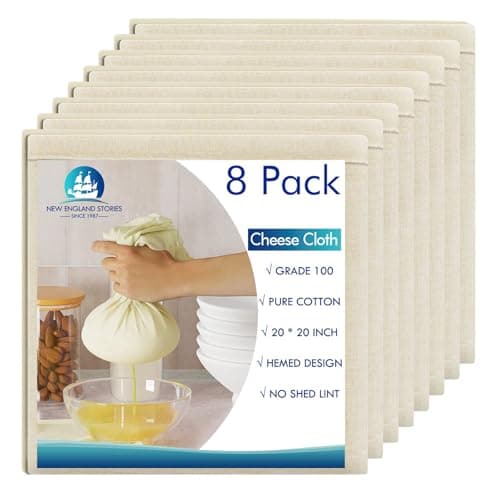 New England Stories Reusable Cheesecloth Review: Grade 100 Worth It?