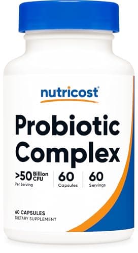 Nutricost Probiotic Complex Review: 50 Billion CFU Worth It?