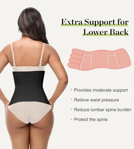 SHAPSHE Waist Trainer for Women Postpartum Recovery Wrap Waist Cincher Corset Shapewear Belly Band