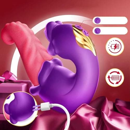 HUWANDE 2026 Flexible Version Handheld Electric Back Massager, Elegant 4-in-1 Version Pelvic Floor Activator, Quiet, IPX7 Waterproof Design