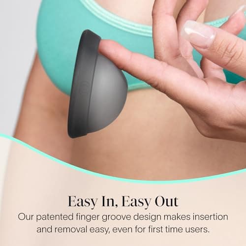 Cora Menstrual Disc | Reusable Period Disc | Wear Up to 12-Hours | Sustainable Alternative to Tampons/Pads | for Light/Heavy Flows | Leak Proof | Medical Grade Silicone | Eco-Friendly Feminine Hygiene