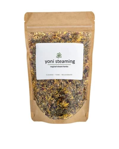 Yoni Steaming Herbs (5 Steams) | Cleansing + Gentle Formula | Formulated by Trained Herbalist | USDA Organic Vaginal Steam, V-Steam, Yoni Steaming Herbs | V Steam Kit