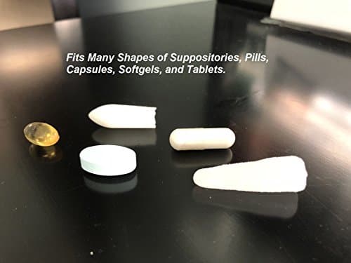 Suppository Applicators (25-Pack), Fits Most Suppositories, Pills and Tablets, Individually Wrapped, Disposable, by Doctor MK's®