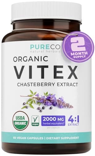 PURE CO Vitex Chasteberry Supplement Review – Hormoonbalans voor Vrouwen