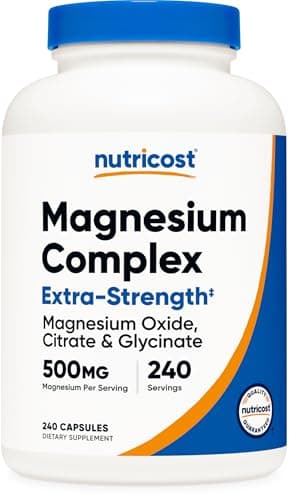Nutricost Magnesium Complex 500mg Extra Fort - Notre Test