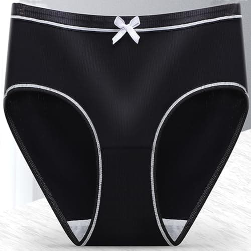 Girls Underwear for 12 Pack Teen Cotton Briefs (Size L, Multicolor)