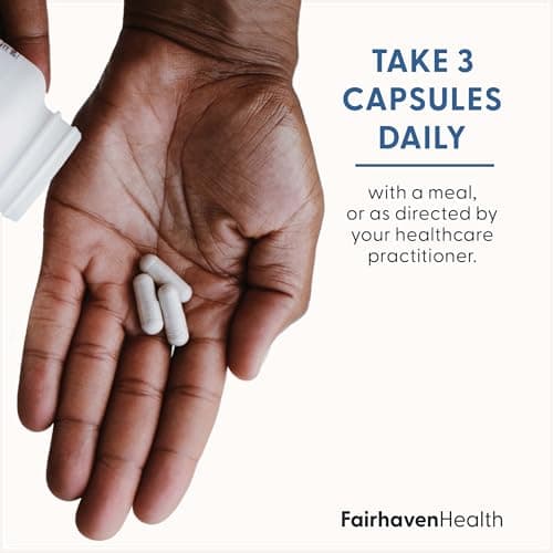 Fairhaven Health FertilAid for Men | Male Fertility Supplement for Count and Motility | Pre-Conception Support with L-Carnitine, CoQ10, Maca and Zinc | 90 Capsules | 1 Month Supply
