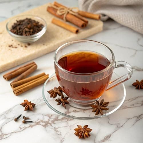 Harney and Sons Decaf Hot Cinnamon , Decaf Flavored Black 20 Sachets per Tin 1.4oz