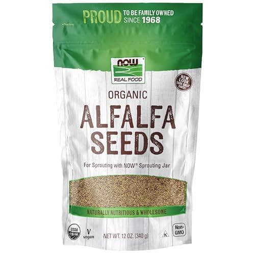 NOW Foods Semillas de Alfalfa para Germinar - Review Honesta