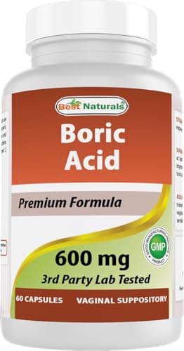 Best Naturals Boric Acid Vaginal Suppositories Review – 60 Count