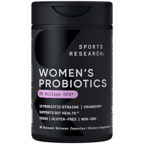 Sports Research Women's Probiotics Review – 65 Billion CFU Tested