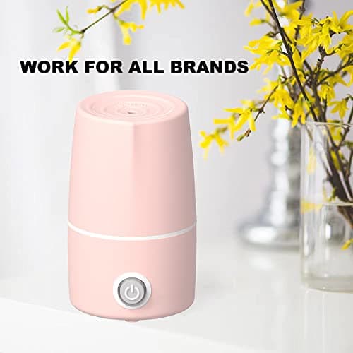 Mottery Menstrual Cup Sterilizer Period Cup Steamer Cleaner Machine High Temperature Wash Your Cup 99.9% Dirty 8 Minutes - Feminine Hygiene - Leak-Free (Pink Color)