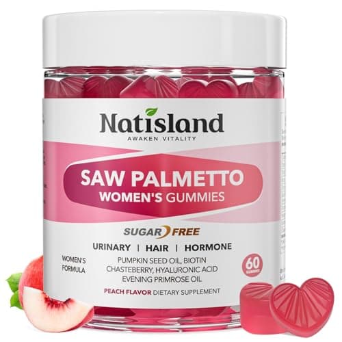 NATISLAND Saw Palmetto Gummies för Kvinnor – Recension 2025