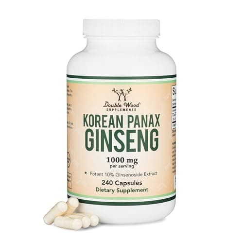 Korean Red Ginseng Capsules Review 2025 - Double Wood 1000mg