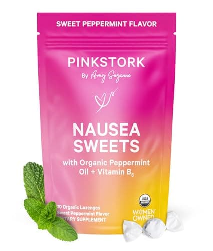 Pink Stork Pfefferminz Bonbons Test: Natürliche Hilfe bei Schwangerschaftsübelkeit