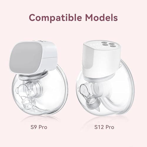 TOVVILD 12 Pack S9 Pro / S12 Pro / S9 / S12 Duckbill Valve Silicone Diaphragm, Compatible with momcozy Breastpump, Electric Breast Pump Replacement Parts Accessories
