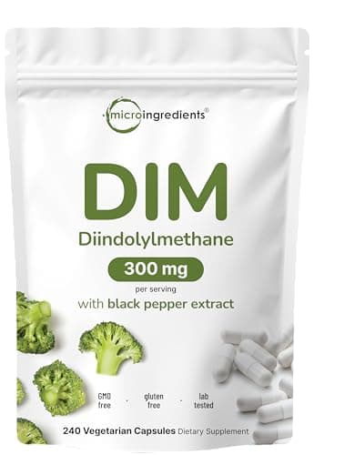 Suplemento DIM 300mg Micro Ingredients – Análisis Completo
