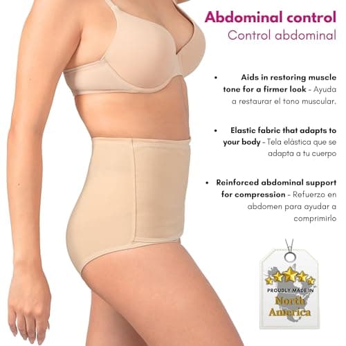 New Form iMom – Postpartum Belly Band | High-Waist Tummy Control Underwear for Women | Postpartum Essentials for C-Section Recovery | Maternity Belly Band & Shapewear