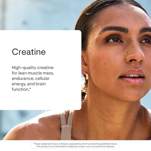 THORNE Creatine - Micronized Creatine Monohydrate Powder - Support for Muscles & Cognitive Function* - for Women & Men - Unflavored - NSF Certified for Sport - 5 g per Serving - 90 Servings