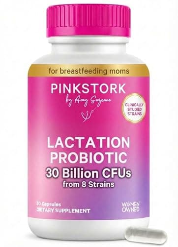 Pink Stork Lactation Probiotic – Recension: 30 miljarder CFU för ammande mammor