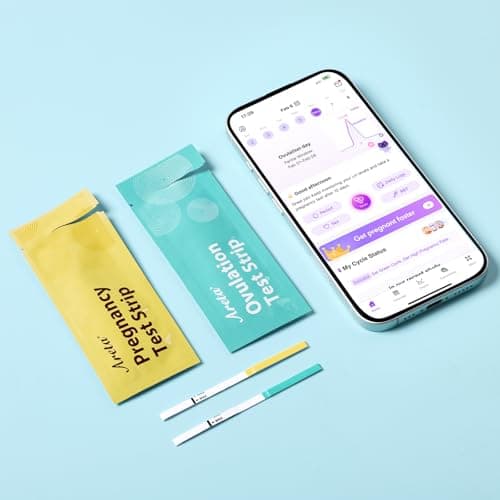 Areta Ovulation & Pregnancy Test Strips: 20 Ovulation Strips & 10 Pregnancy Tests Combo Kit | Accurate at-Home Fertility Tracker | Exd 07/11/2026