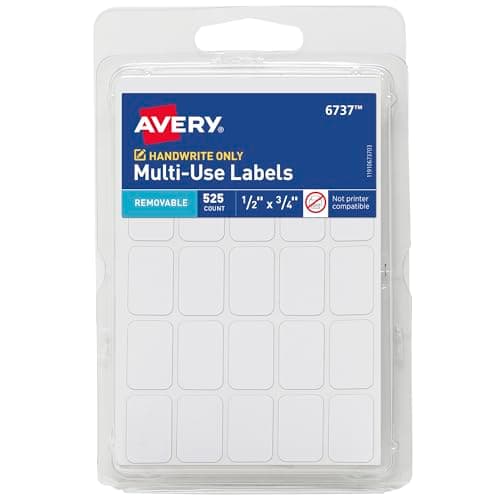 Avery Multi-Use Removable Labels Test – 525 weiße Klebeetiketten im Praxischeck