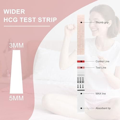 Pregnancy Test Kit, 5-Minute Results, Discreet and Convenient for Home use. (15 Pack)