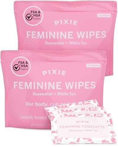 Pixie Feminine Wipes Review: pH-Balanced Wipes for Cups & Discs