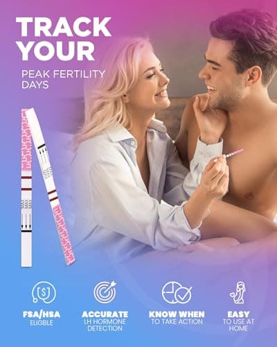 Pelvana Pregnancy and Ovulation Test Strips Combo Kit - 25 LH Fertility Test Strips + 10 Pregnancy HCG Checker Kits - Identify Your Peak Fertility Days - Easy at Home Ovulation Tests (35 Piece Kit)