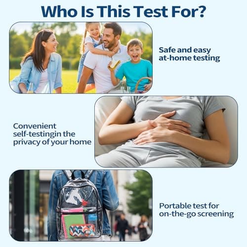 VitaCresta H Pylori Test Kit – 2 Pack H. Pylori Stool Antigen Home Test, Easy at-Home Screening, Fast 10–15 Min Results, No Lab Required