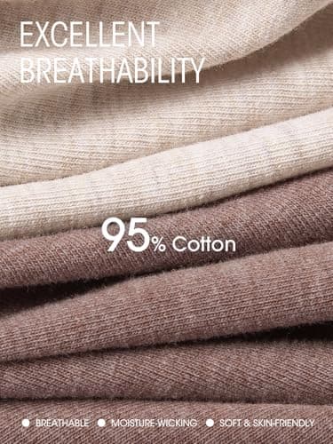 ZPKYDC Cotton Underwear for Women Stretch Bikini Hipster Panties Breathable Low Rise V-Wasited Moisture Wicking Briefs 6 Pack (US, Alpha, Medium, Regular, Regular, A-6 Pack 6 Colors)