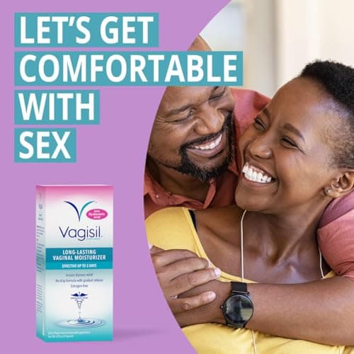 Vagisil Prohydrate Internal Vaginal Moisturizer, Gel & Lubricant for Women, Gynecologist Tested, 8 Count, Pack of 1 (8 Total Applicators)