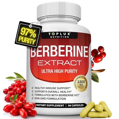 Toplux Berberine Supplement 1800mg Review – Does It Actually Work?