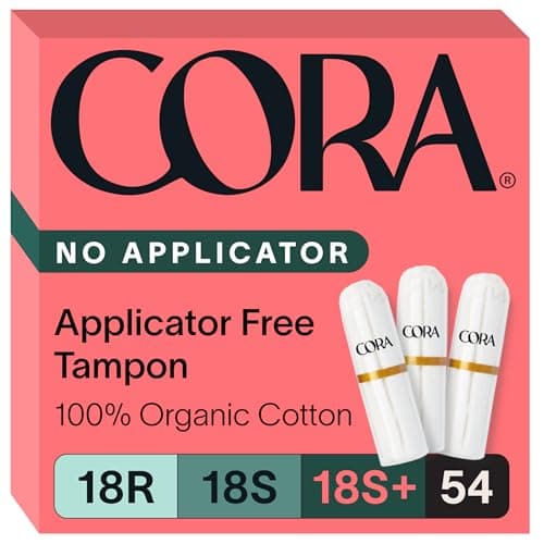 Cora Organic Cotton Non-Applicator Tampons Review (Tested)