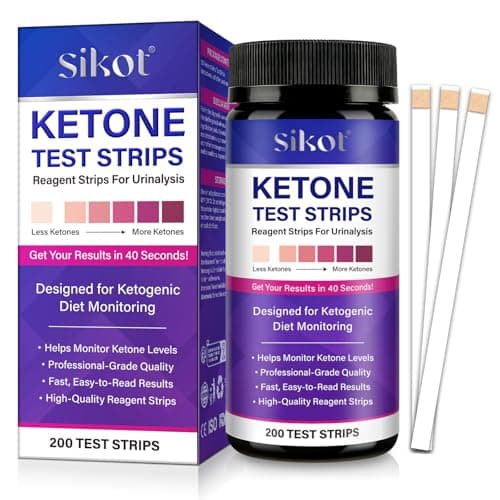 Bandelettes Réactives Ketone Nyloriaine 200 Tests – Avis Complet