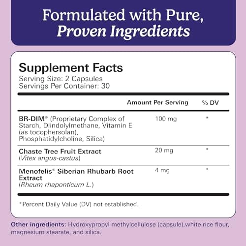 Santo Remedio Hormonal Balance for Women | Menopause Support for Hot Flashes, Night Sweats & Mood Swings | Hormone-Free Formula with Siberian Rhubarb, Chaste Tree & DIM | Doctor Juan Rivera Product